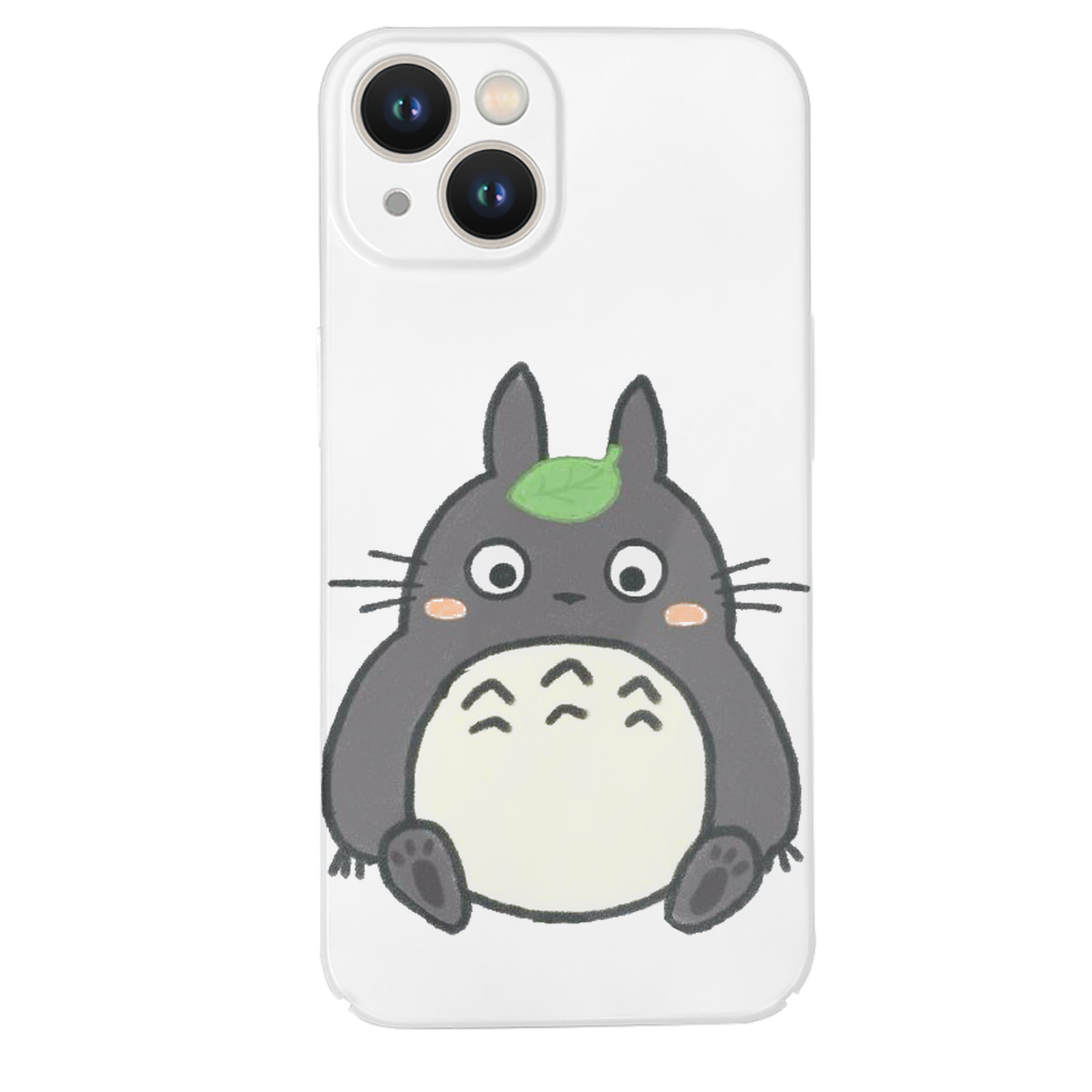 （画像用） となりのトトロ 草壁メイ 草壁サツキ My Neighbor Totoro Satsuki Kusakabe Mei Kusakabe 【iPhone 14シリーズ対応】ハードケース